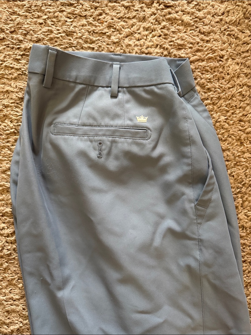 Peter Millar Crown Crafted Men's Shorts in Slate Blue